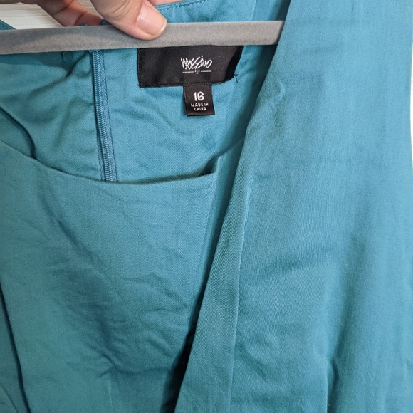 Teal Mossimo dress with pockets - Picture 2 of 3